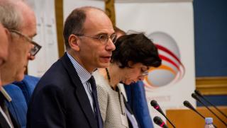 Enrico Letta, ancien président du Conseil des ministres italien, doyen de l’École des affaires internationales de Sciences-Po (PSIA)