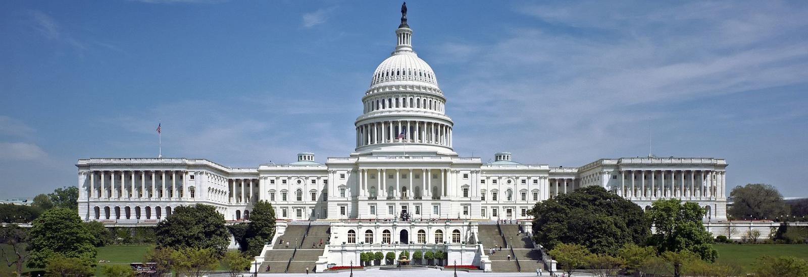 © United States Capitol - west front. Architect of the Capitol derivative work: O.J. [public domain]