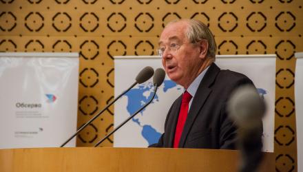 Jean Bizet, sénateur de la Manche, président de la commission des affaires européennes du Sénat